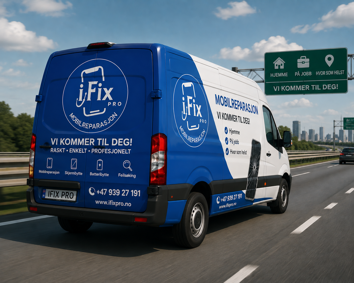iFixPro Utkjøring Bil
